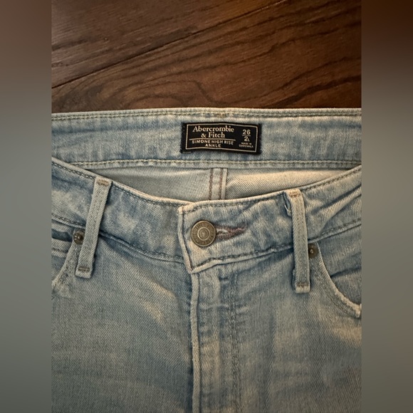 Abercrombie & Fitch Simone High Rise Ankle Super Skinny - Picture 3 of 3
